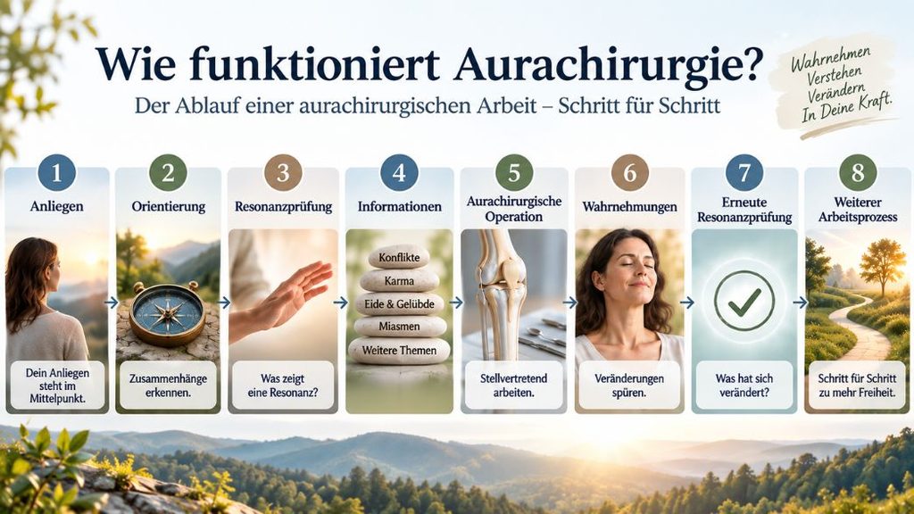 Info-Grafik Wie funktioniert Aurachirurgie